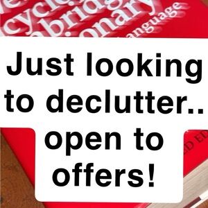 Red Home Office Book